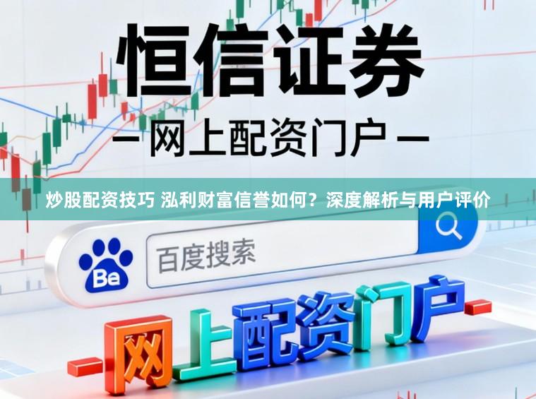 炒股配资技巧 泓利财富信誉如何？深度解析与用户评价