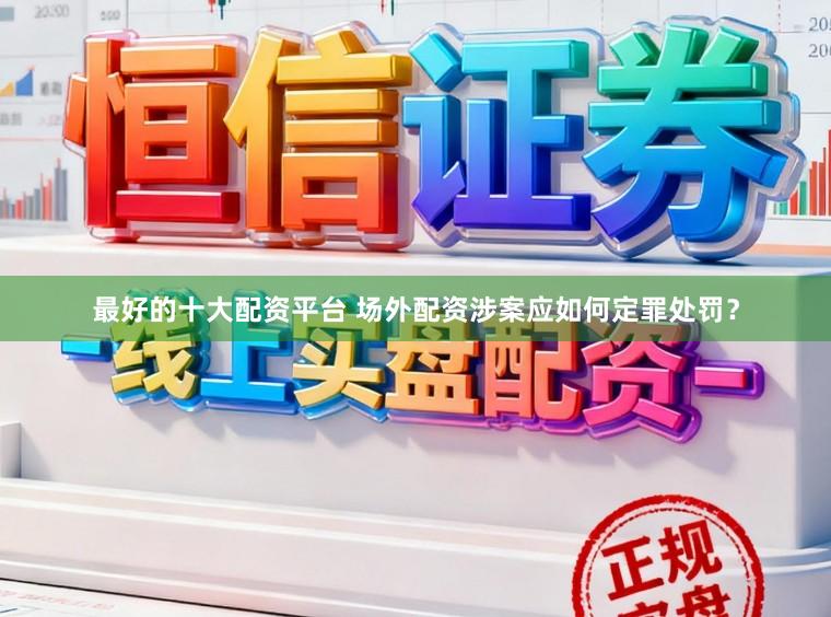 最好的十大配资平台 场外配资涉案应如何定罪处罚？